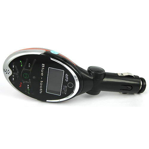 Car MP3 WMA Wireless FM Transmitter (oval)
